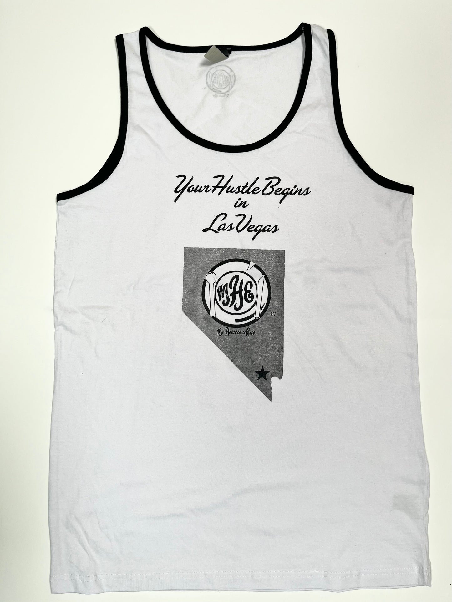 Your Hustle Begins In Las Vegas Tank Top - MH2E Nevada Design