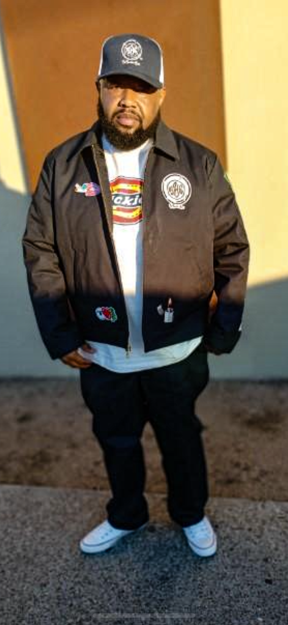 Men - DickiesⓇ Style Zip Up Me Hustle 2 Eat Jacket with patches