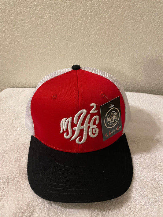 MH2E w/Mesh Trucker Hat - Embroidered MH2E Logo