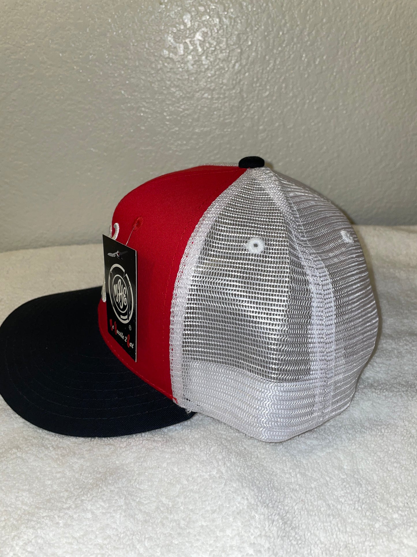 MH2E w/Mesh Trucker Hat - Embroidered MH2E Logo