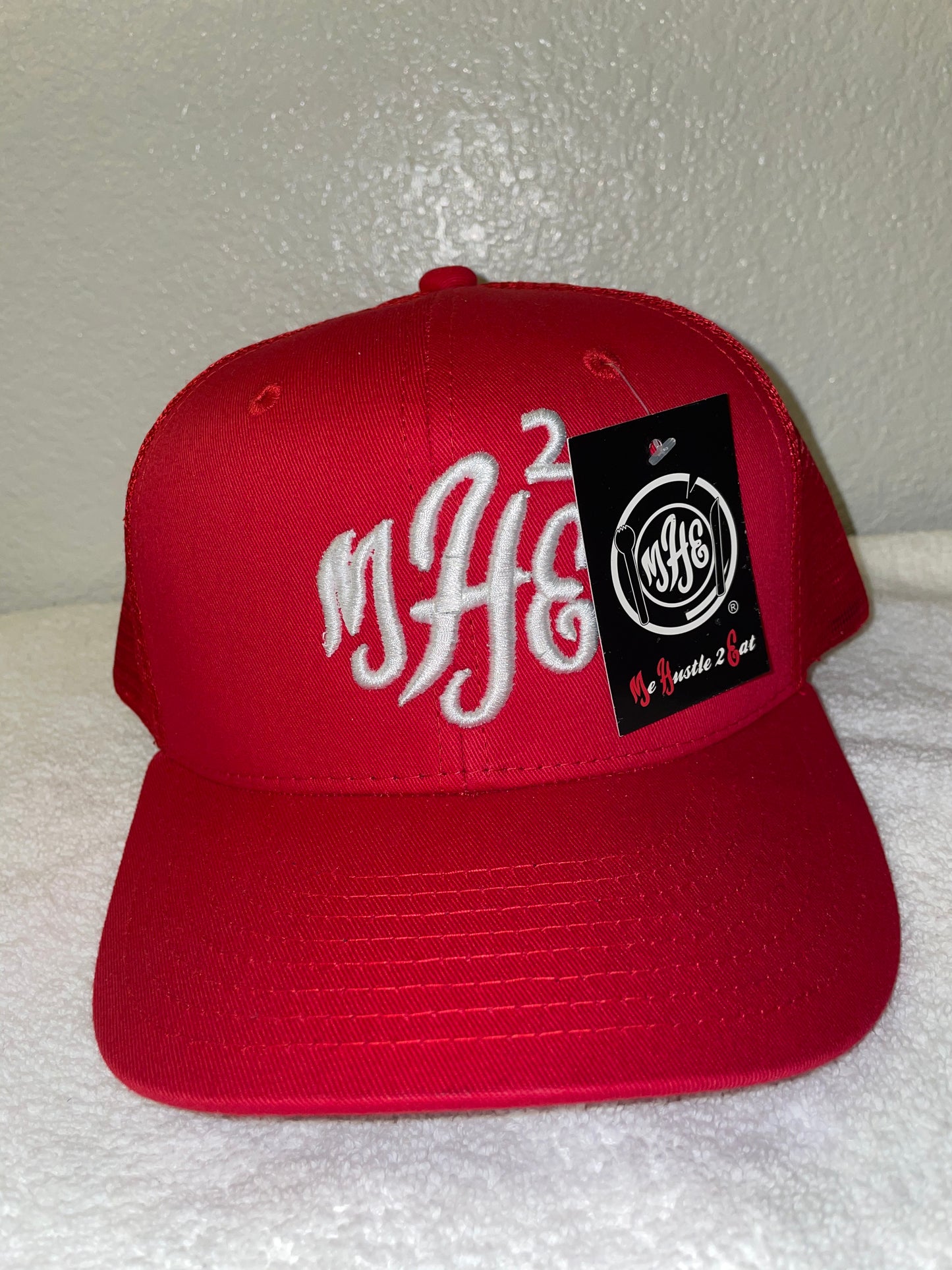 MH2E Trucker Hat with Mesh Back - Embroidered Logo