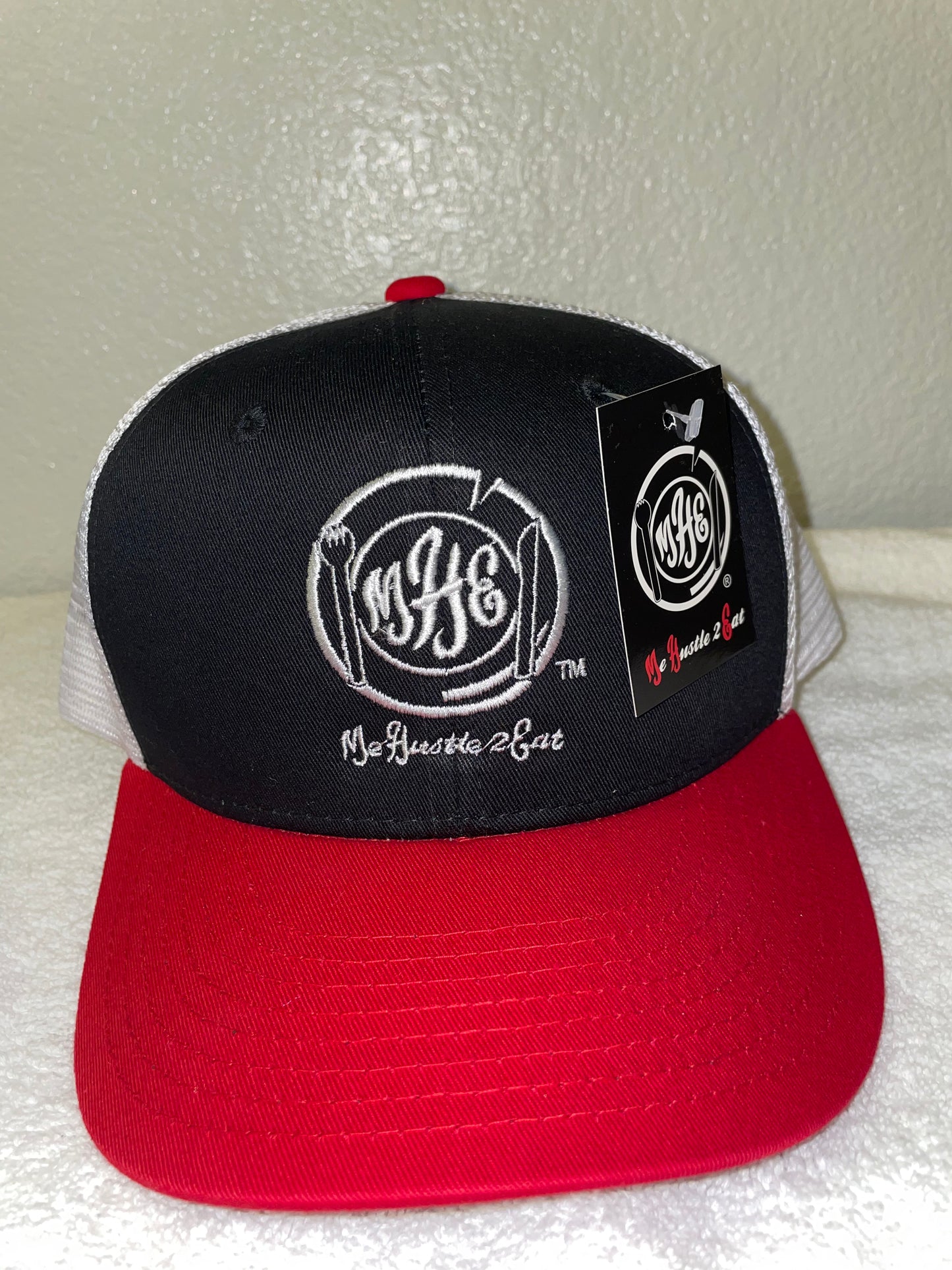 MH2E Embroidered Hat with Mesh Back