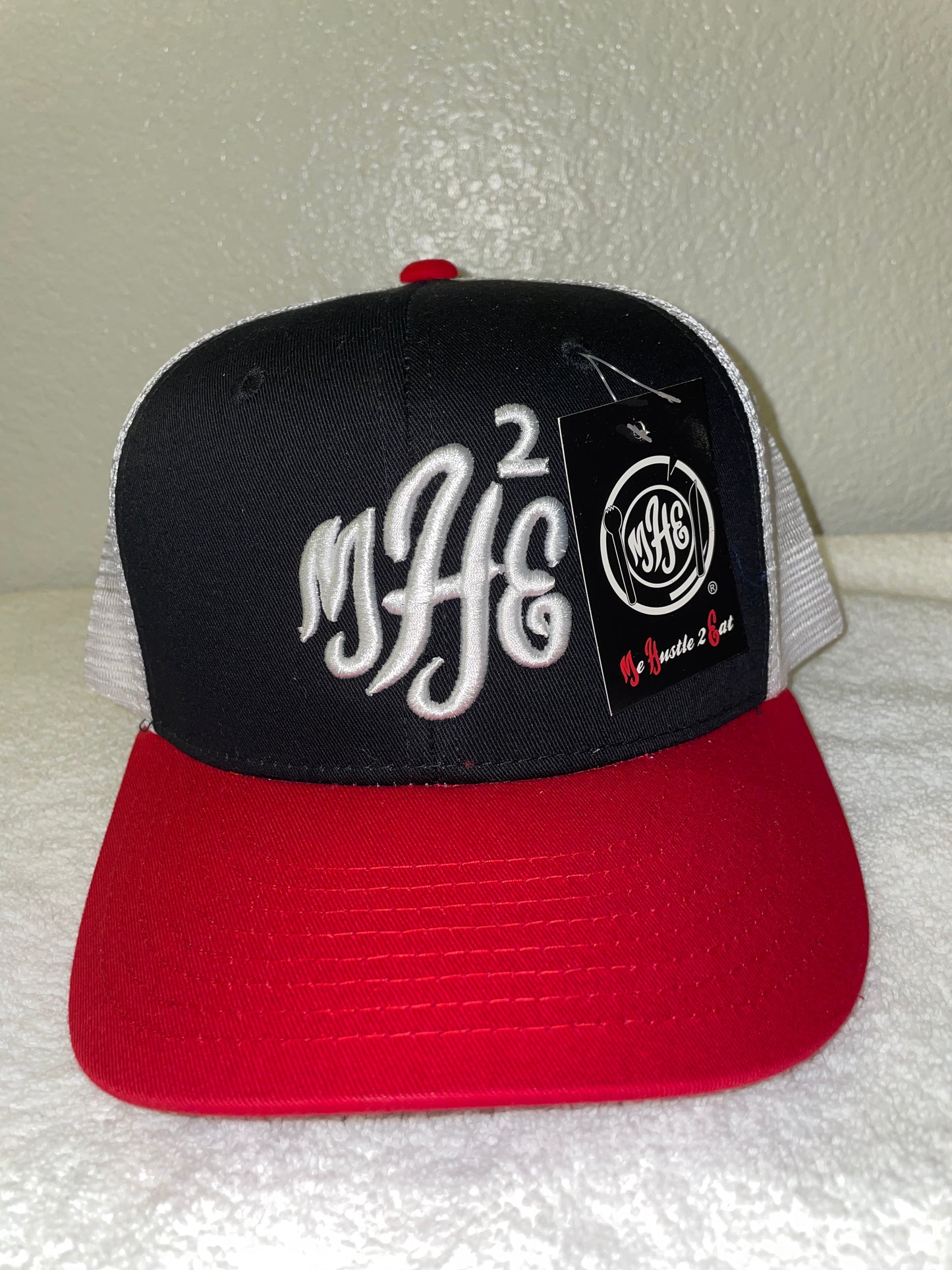 MH2E Embroidered Hat with Mesh Back