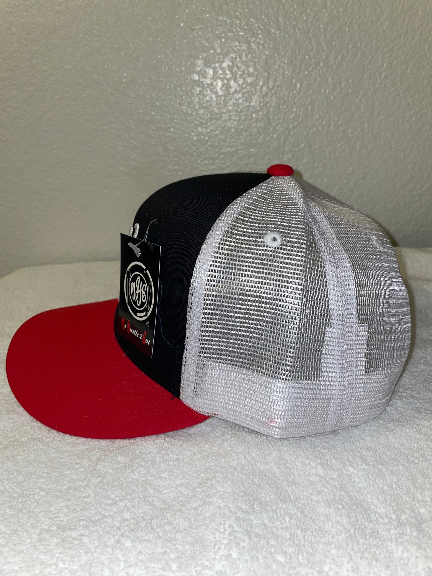 MH2E Embroidered Hat with Mesh Back