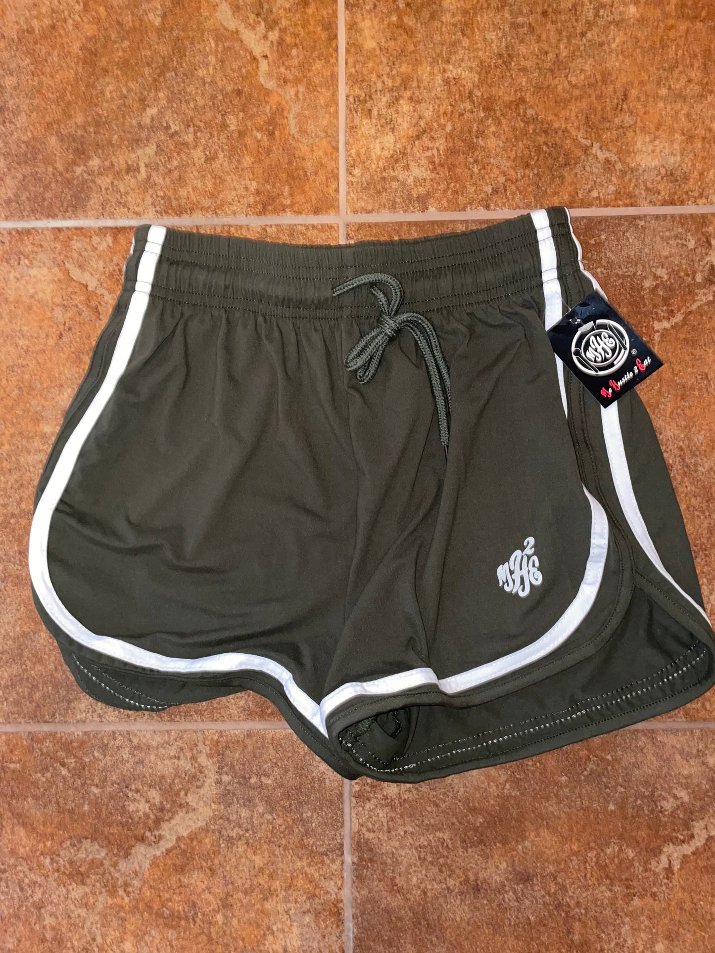 Women - Dolphin Short with Drawstring  - MH2E Logo