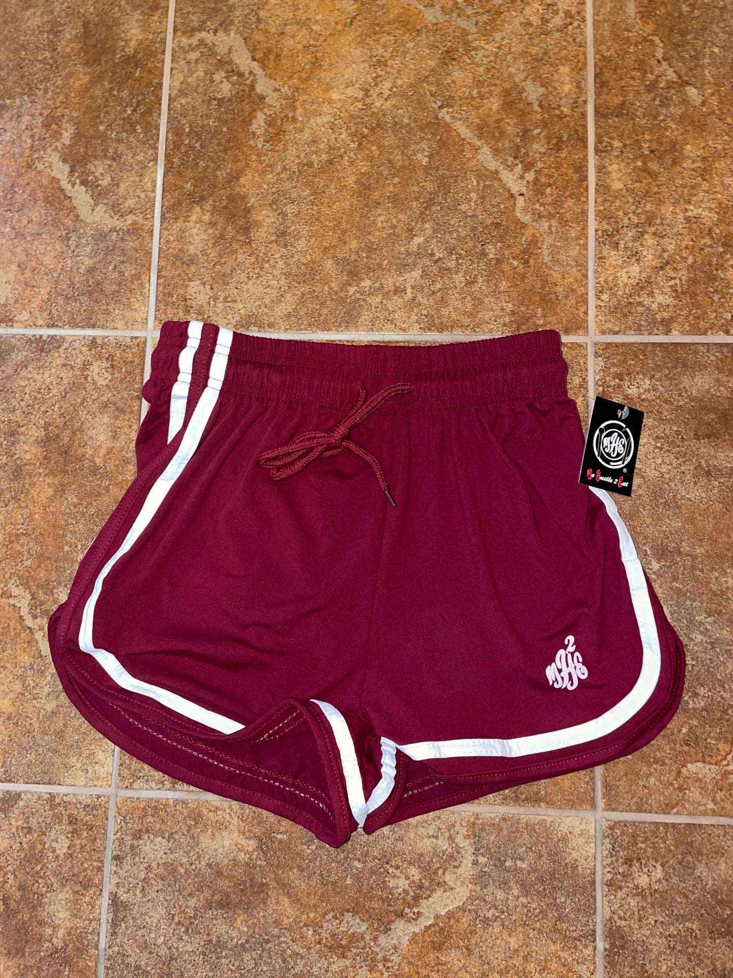 Women - Dolphin Short with Drawstring  - MH2E Logo