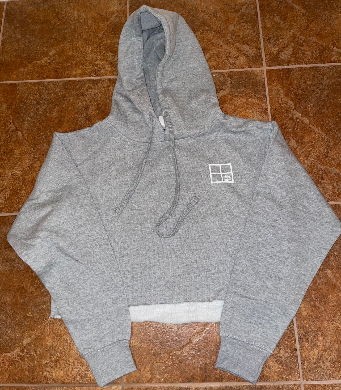 Crop Top Sweatshirt hoodie - SNTC Logo