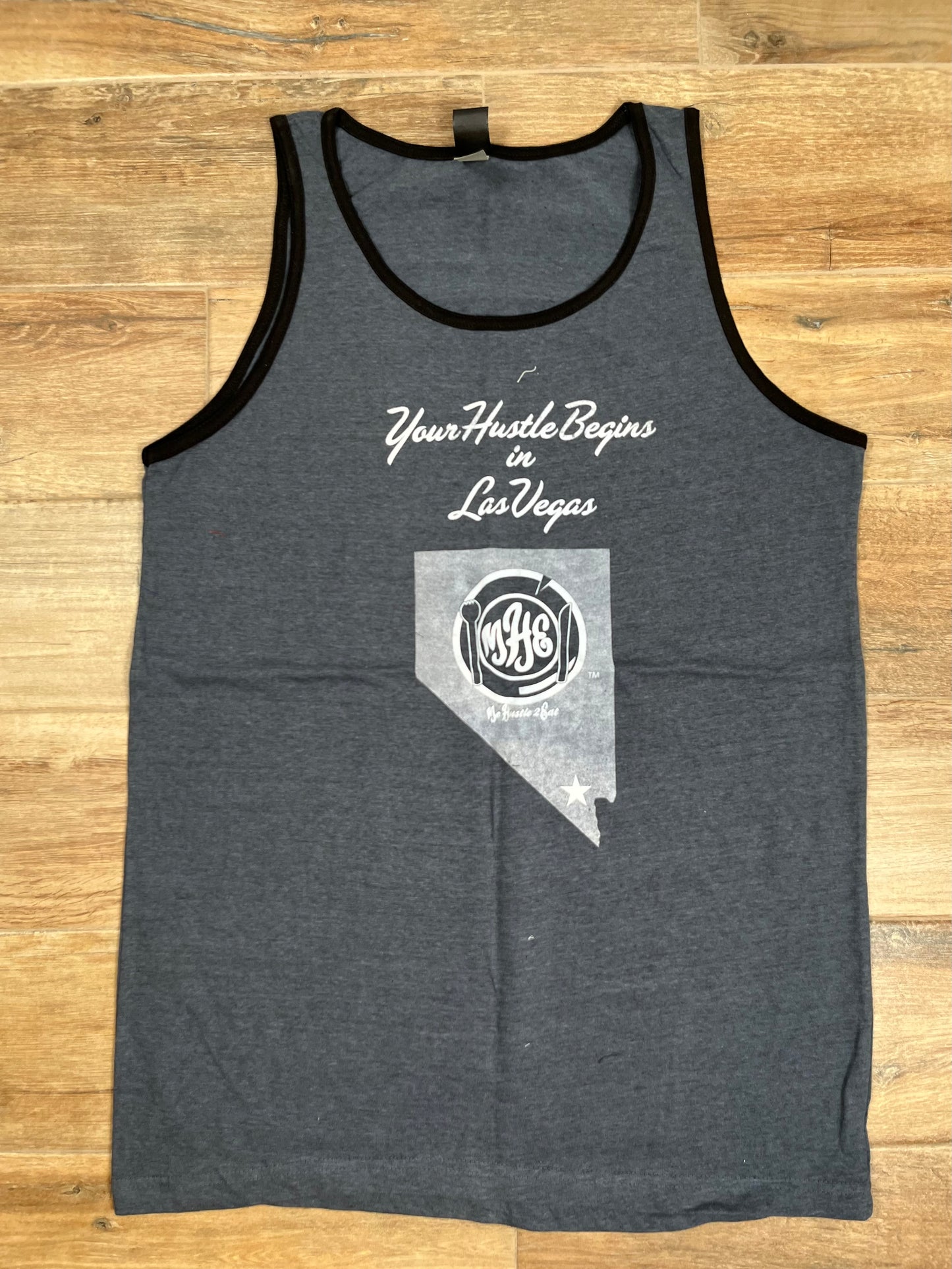 Your Hustle Begins In Las Vegas Tank Top - MH2E Nevada Design