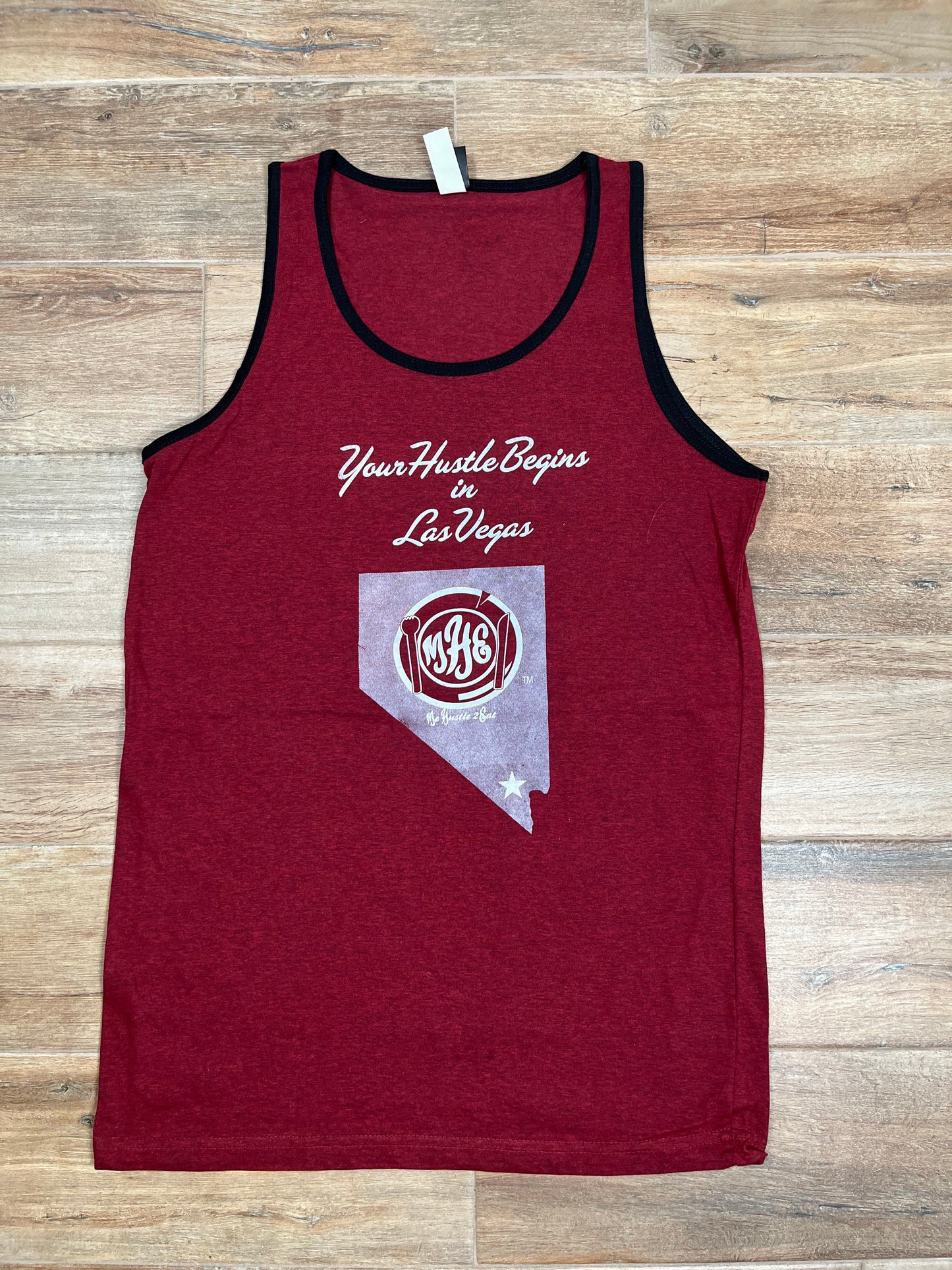 Your Hustle Begins In Las Vegas Tank Top - MH2E Nevada Design