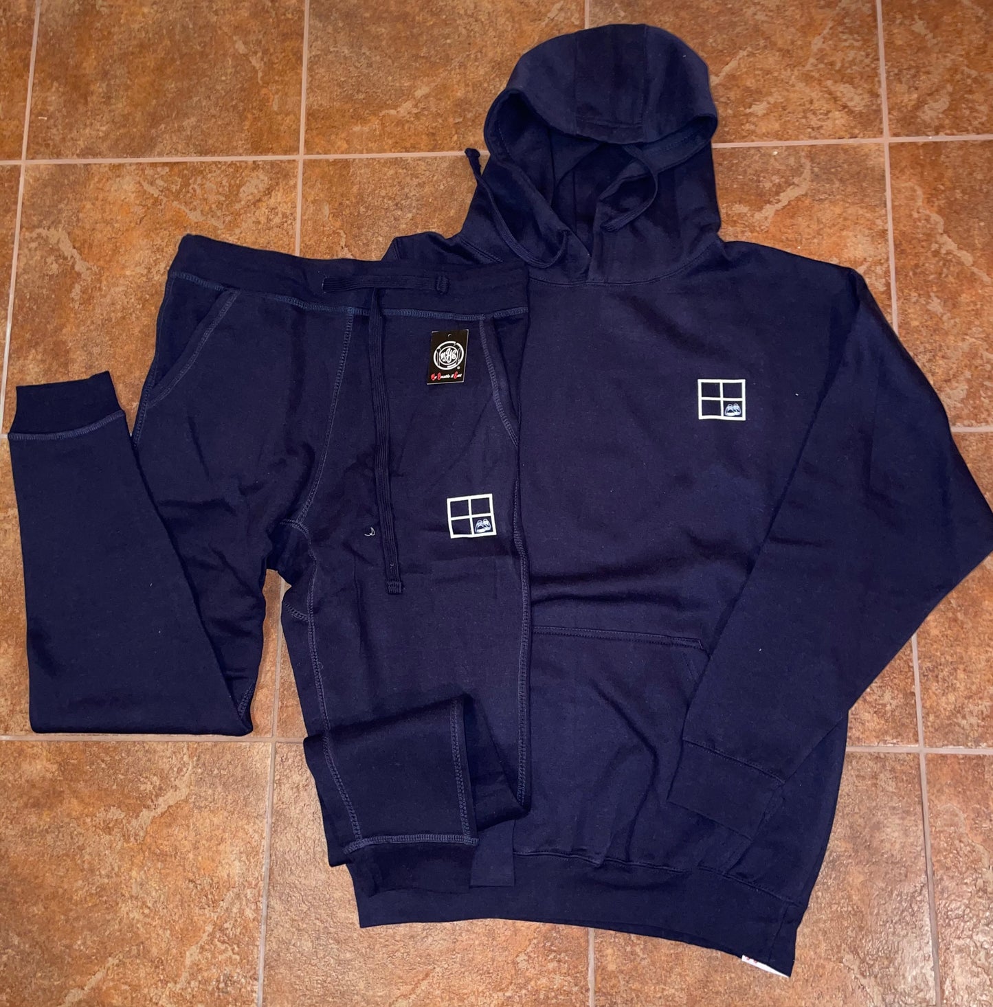 Men - Hoodie and Sweatpants Set - Shoes N The Cubby Logo