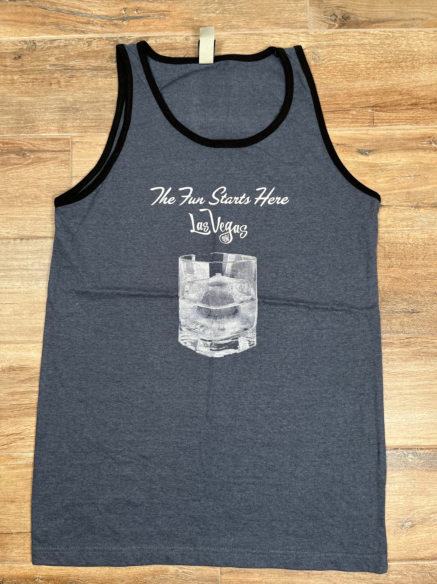 The Fun Starts Here Tank Top - Las Vegas Cup with Ice